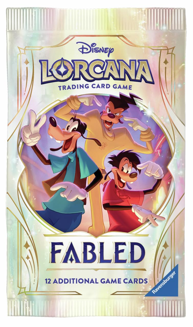 Disney Loracana Fabled ロルカナ 海外 Ravensburger Disney Lorcana TCG: Fabled Booster Pack 24 Packs